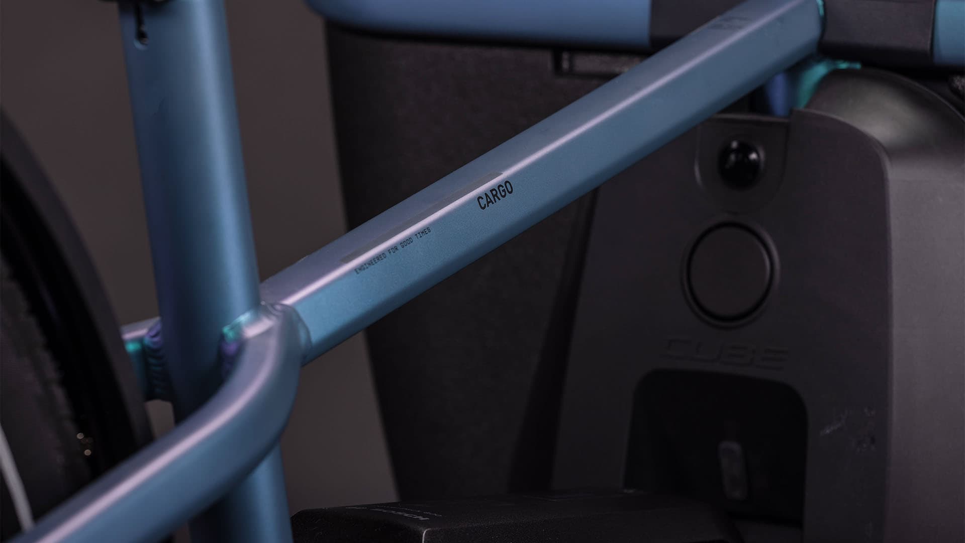 CUBE Cargo Hybrid Comfort Pro 800 — vélo cargo, Urban Cycle Nantes — vue 12
