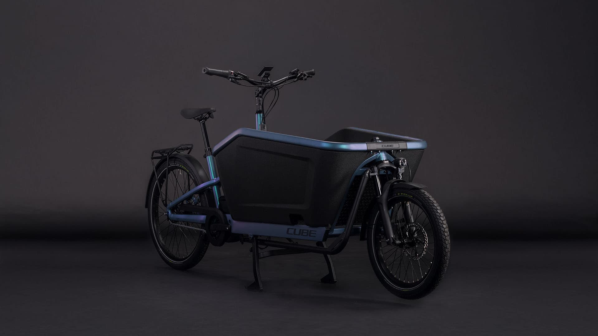 CUBE Cargo Hybrid Comfort Pro 800 — vélo cargo, Urban Cycle Nantes — vue 7