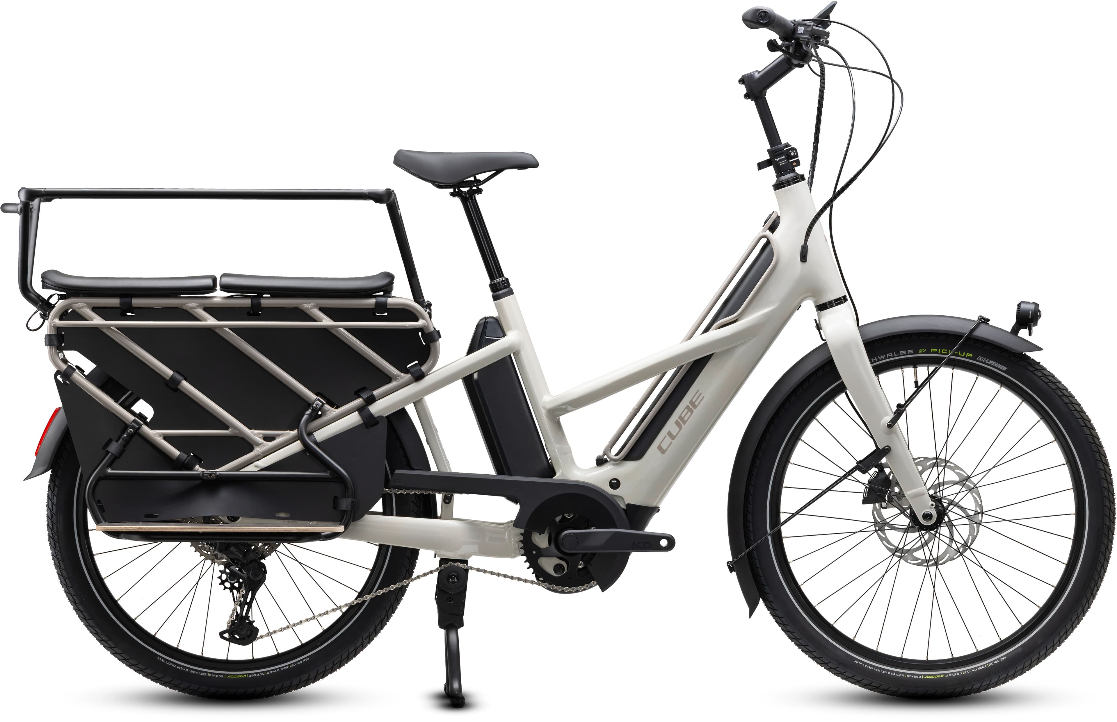 CUBE Longtail Hybrid Family 800 — vélo cargo, Urban Cycle Nantes